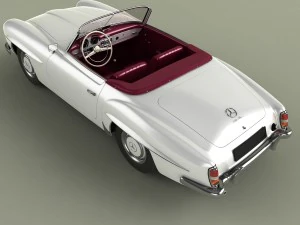 mercedes-benz 190 sl 3D Model