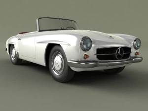 mercedes-benz 190 sl 3D Model