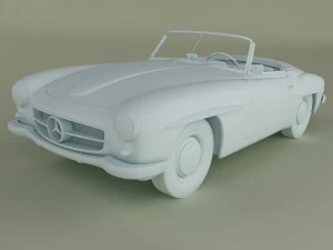 mercedes-benz 190 sl 3D Model