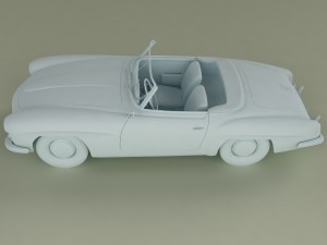 mercedes-benz 190 sl 3D Model