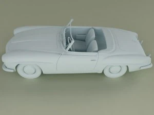 mercedes-benz 190 sl 3D Model