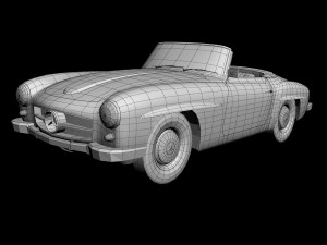 mercedes-benz 190 sl 3D Model