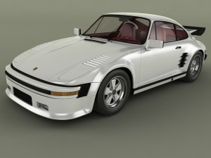 porsche 911 slantnose 3D 모델