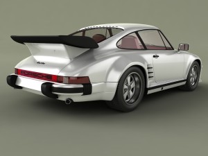 porsche 911 slantnose Modelo 3D