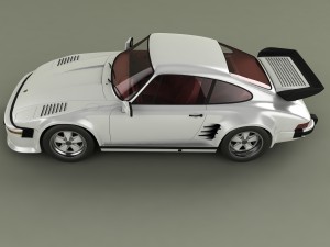 porsche 911 slantnose Modelo 3D