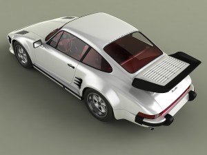 porsche 911 slantnose Modelo 3D