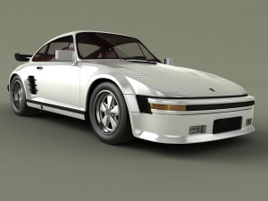 porsche 911 slantnose Modelo 3D