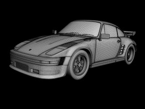 porsche 911 slantnose Modelo 3D