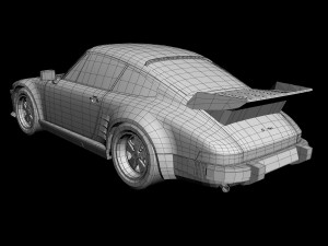 porsche 911 slantnose Modelo 3D