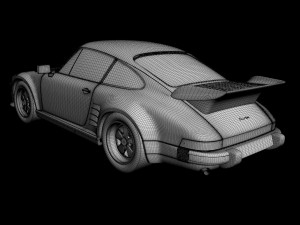porsche 911 slantnose Modelo 3D