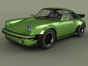 porsche 911 turbo Model 3D