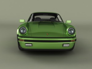 porsche 911 turbo 3D Модель