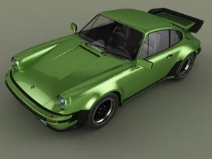 porsche 911 turbo 3D Model