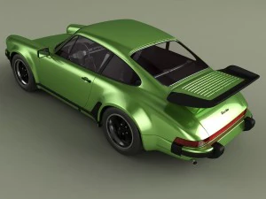 porsche 911 turbo 3D Model