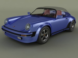 porsche 911 speedster 3D Model