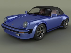 porsche 911 speedster 3D Model