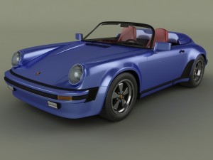 porsche 911 speedster 3D Model
