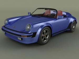 porsche 911 speedster 3D Model