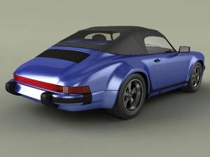 porsche 911 speedster 3D Model