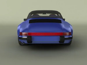 porsche 911 speedster 3D Model