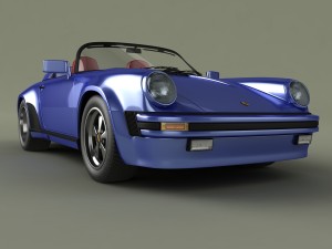porsche 911 speedster 3D Model