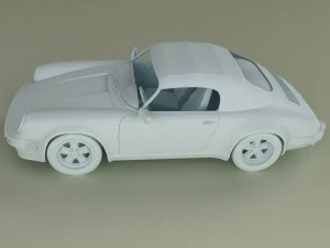 porsche 911 speedster 3D Model