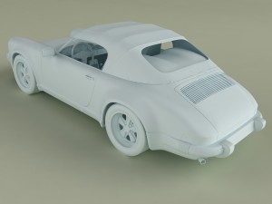 porsche 911 speedster 3D Model