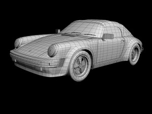 porsche 911 speedster 3D Model