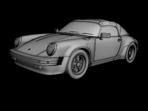 porsche 911 speedster 3D Model