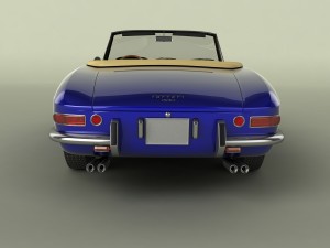 ferrari 330 gts Model 3D