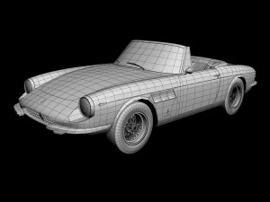 ferrari 330 gts Model 3D