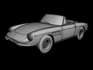ferrari 330 gts Model 3D