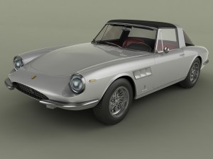 ferrari 330 targa 3D Model