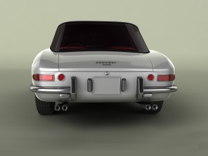 ferrari 330 targa 3D Model