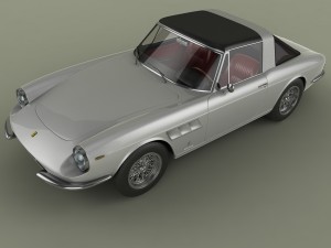 ferrari 330 targa 3D Model
