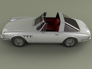 ferrari 330 targa 3D Model