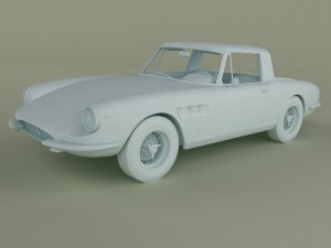 ferrari 330 targa 3D Model