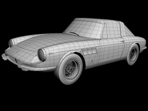 ferrari 330 targa 3D Model