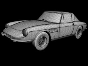 ferrari 330 targa 3D Model