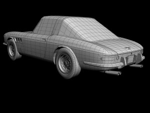 ferrari 330 targa 3D Model