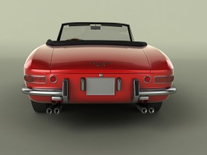 ferrari 275 gts 3D 模型