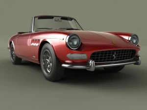 ferrari 275 gts 3D Model