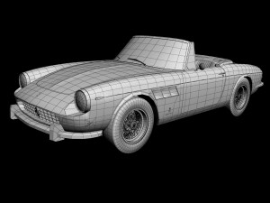 ferrari 275 gts 3D 模型