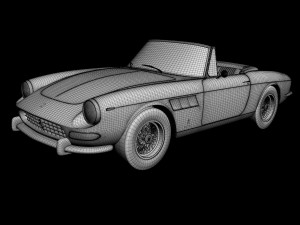 ferrari 275 gts 3D 模型