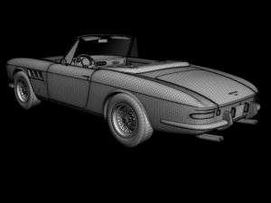 ferrari 275 gts 3D 模型