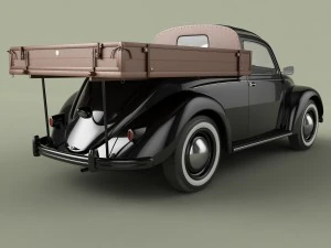 volksvagen beetle pick-up 3D Model