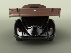 volksvagen beetle pick-up 3D Модель
