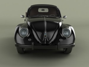 volksvagen beetle pick-up 3D Модель