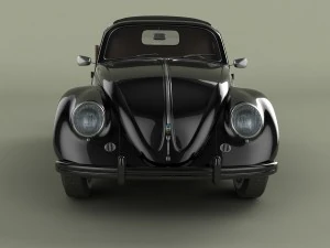 volksvagen beetle pick-up 3D Model