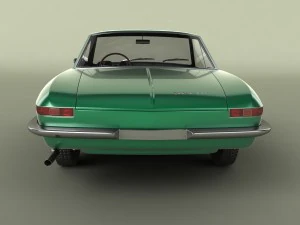 alfa romeo 2600 coupe speciale 3D Model